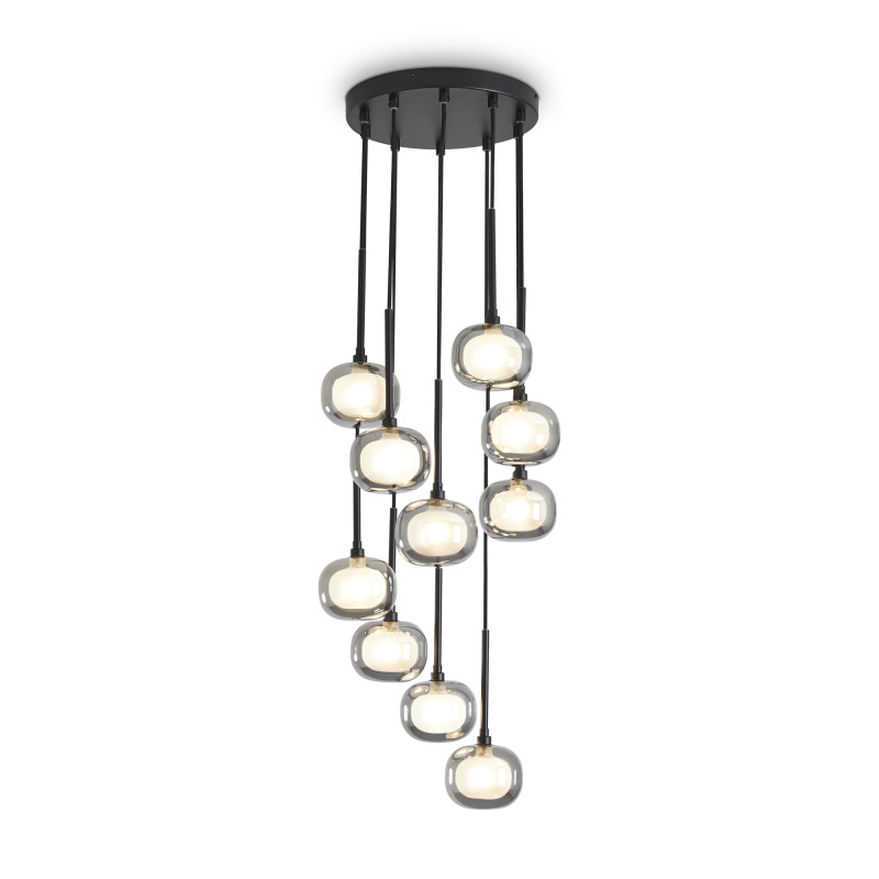 Светильник 37 см, Freya Modern FR5435PL-10B, черный