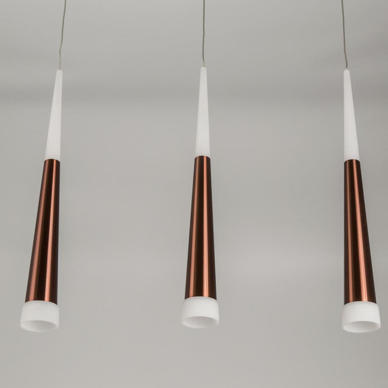 Светильник подвесной 55*9*160 см LED*21 W, 3000 К Citilux Вегас Кофейный CL227033