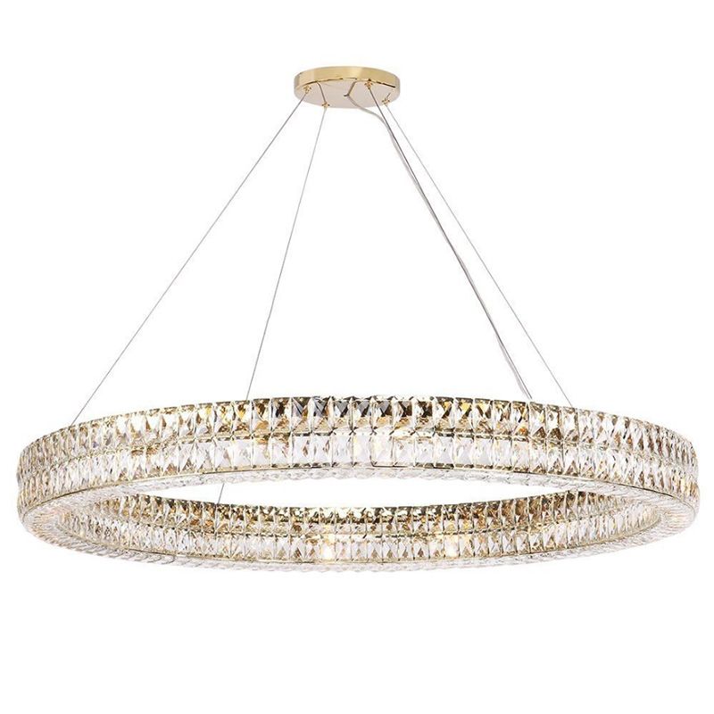 Подвесной светильник Newport 10125+20/S gold М0063513, диаметр 110 см, золото