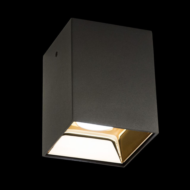 Светильник 8*8 см, 12W LED, 3500K, Citilux Старк CL7440213, черный-медь