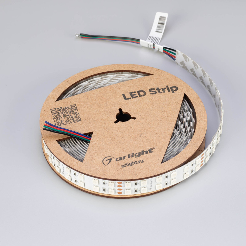 Лента RT-B144-19mm 24V RGB (34.4 W/m, IP20, 5060, 5m) (Arlight, Открытый) 012905(2). Цена указана за 5 метров. Продается кратно 5 метрам.