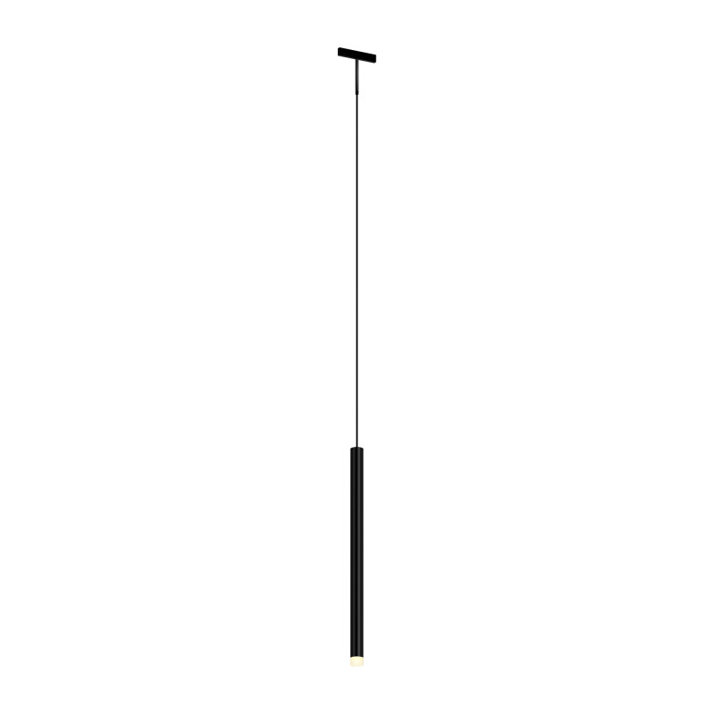 Трековый подвесной светильник 1,8*31 см, LED 3W 2700K Maytoni Technical Accessories for tracks Levity Skim TR191-1-3W2.7K-M-B черный