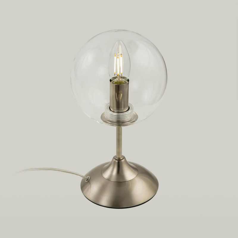 Настольная лампа Citilux Томми CL102811, матовый хром