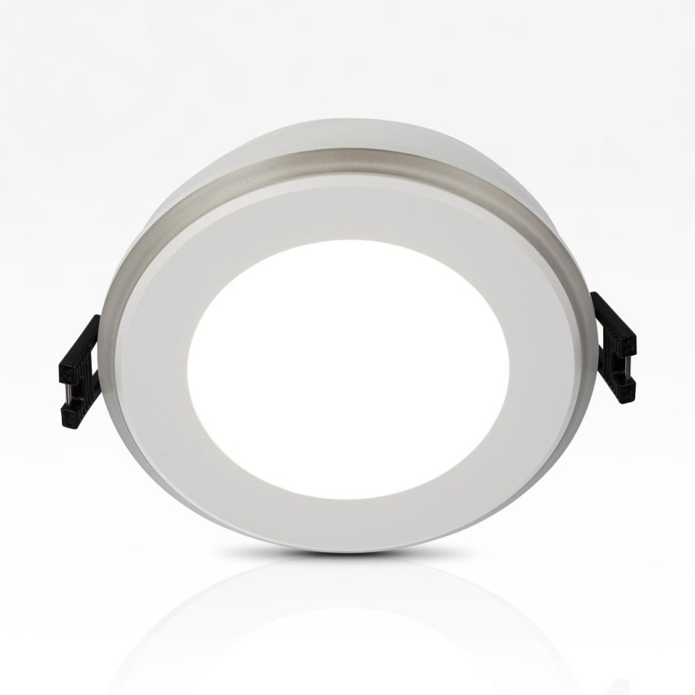 Встраиваемый светильник 8,5*10,9*-4,2 см, *LED*9W, 3000-4000-5500K, Citilux Tron CLD009012V, Белый