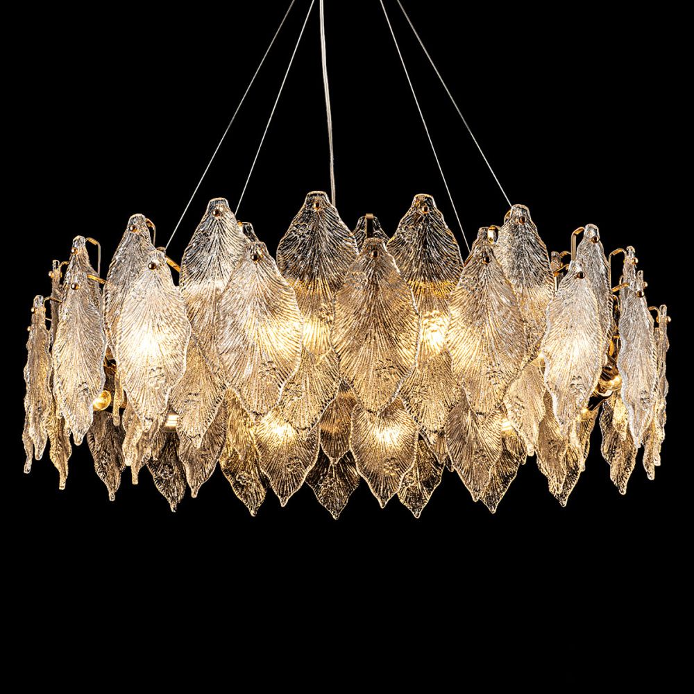 Люстра 80 см, 12*Е14*40W, Modelux  ML.2293.800 GD, Золото