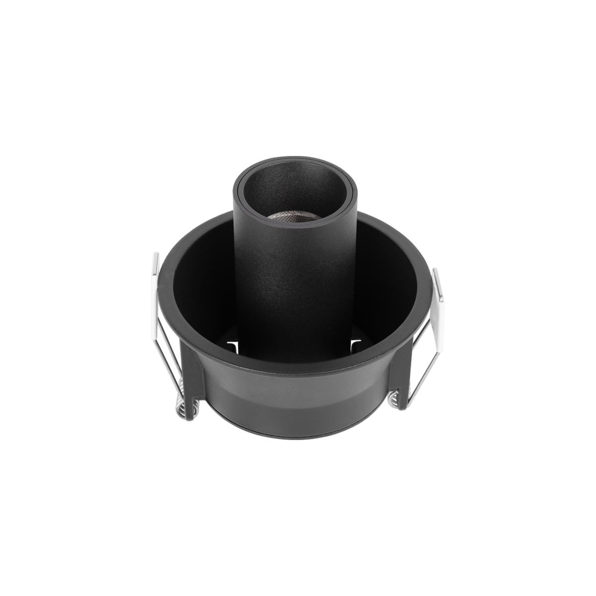 Встраиваемый светильник 9*9 см, 1*LED*10W 4000K LOFT IT Lens 10322/A Black черный