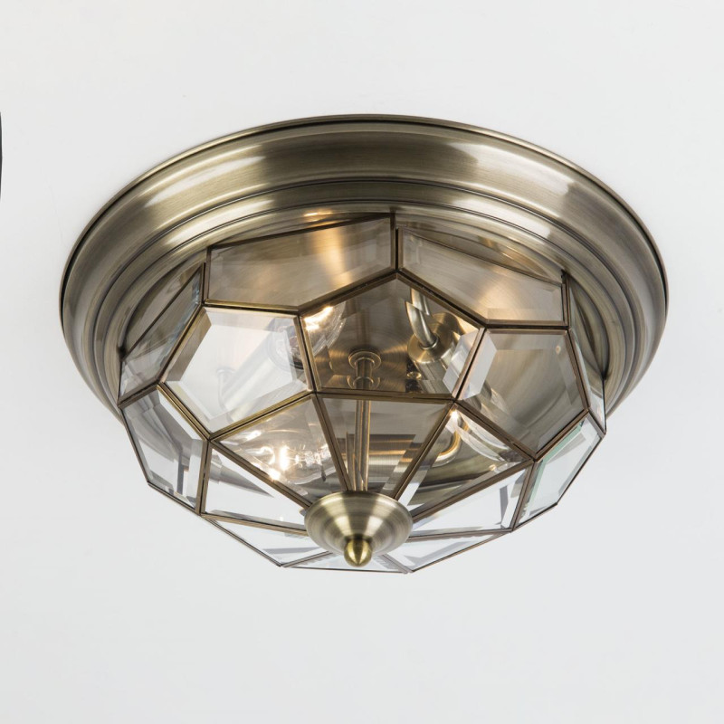 Потолочный светильник Citilux Витра-1 CL442530 бронза, диаметр 40 см
