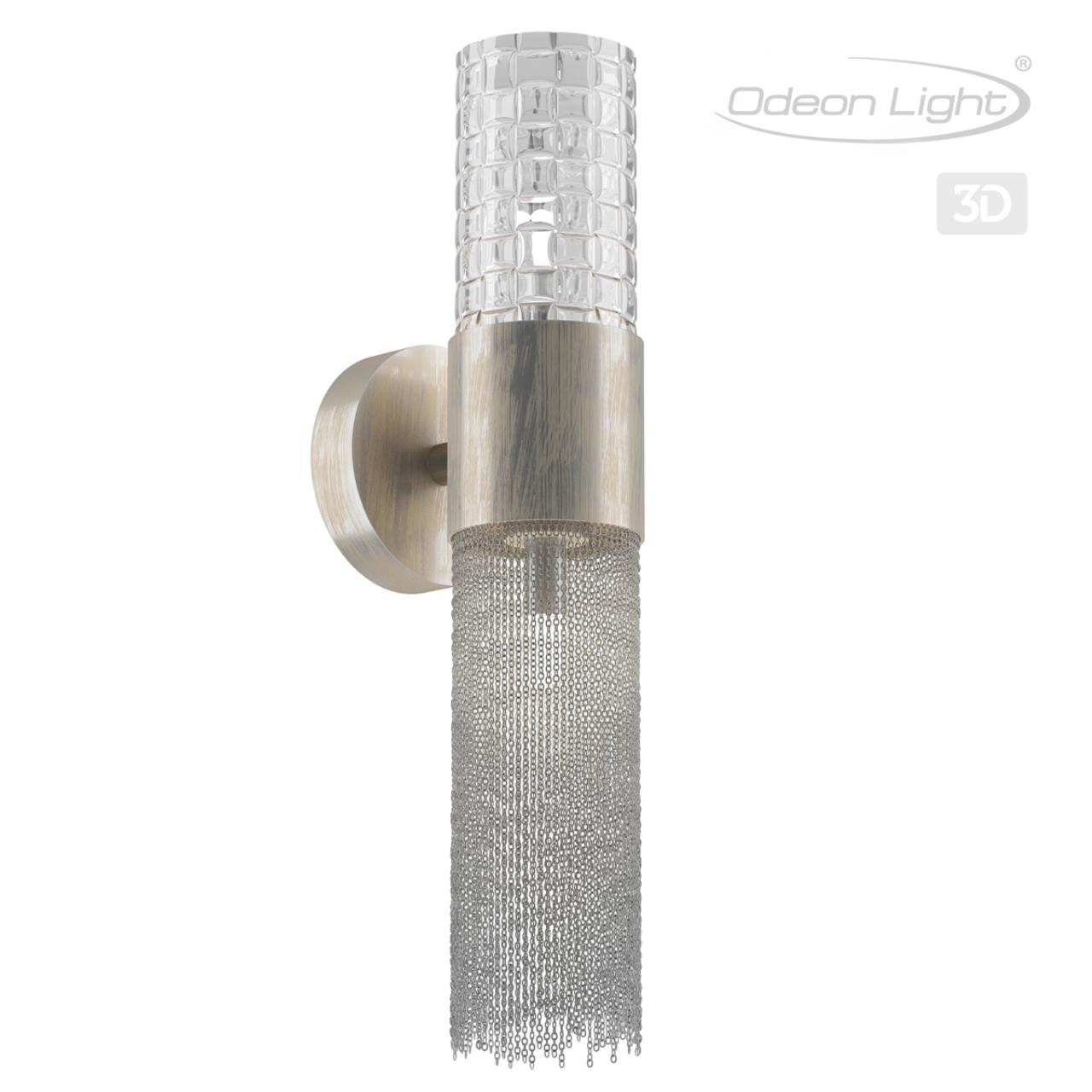 Бра Odeon Light Perla 4631/2W, серебро