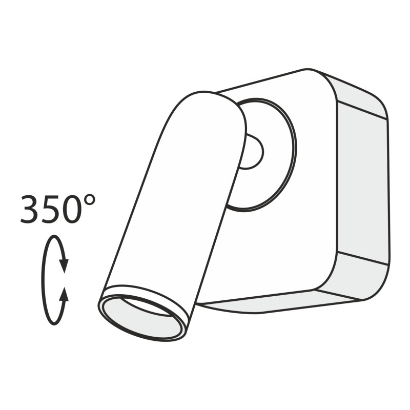 Бра 6 см, 3W, 3000К Maytoni Mirax C039WL-L3B3K черный