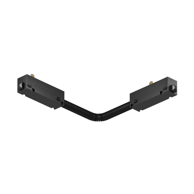 Коннектор 16,5*1,6 см, Denkirs SMART SLIM BASE | СМАРТ СЛИМ БЕЙС TR2423-BK, черный