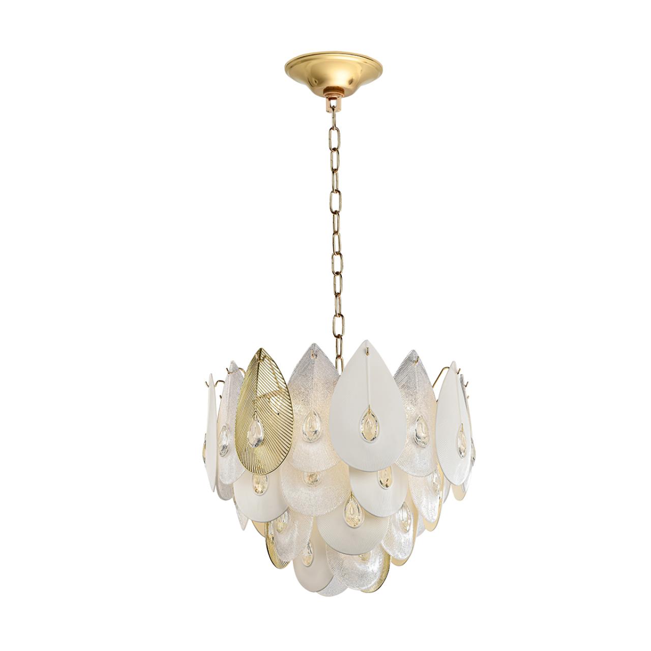 Люстра 60*60*154 см, 17 Е14*40W, Odeon Light Cabochon, золотой 5050/17