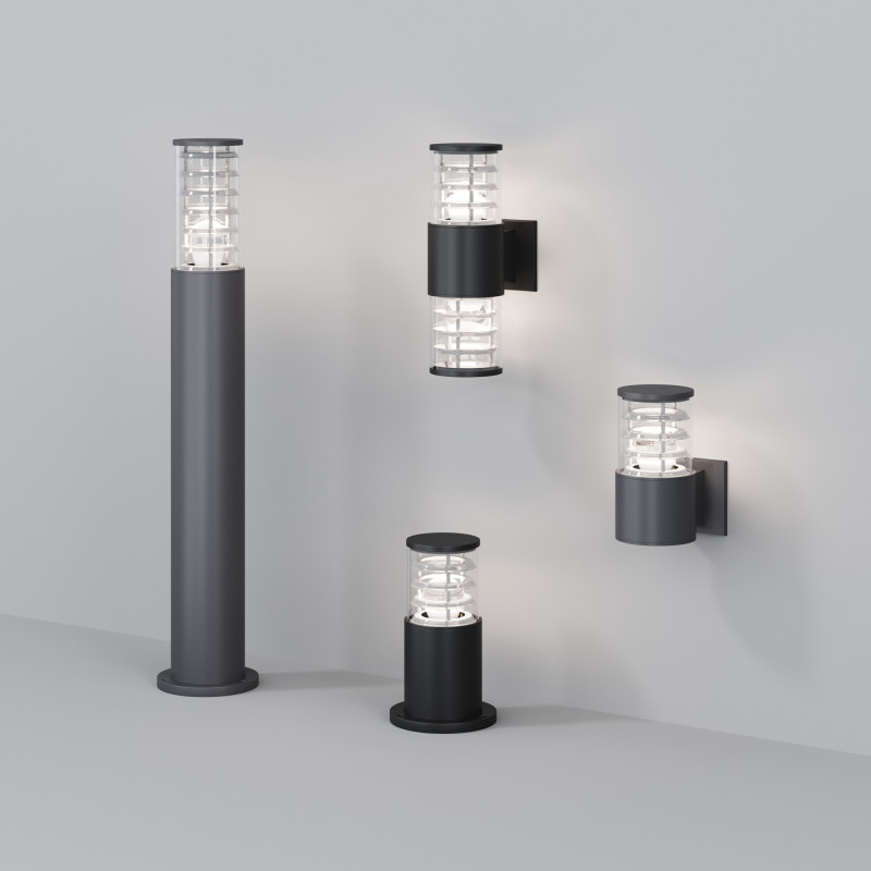 Фонарь уличный столб 80 см Maytoni Bronx O576FL-01B, черный