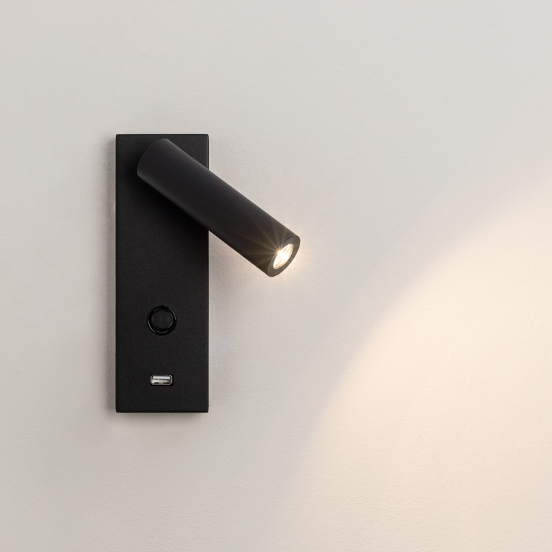Спот Arlight 029629 11*6*18 см, 3W, белый (теплый)K, USB для зарядки.