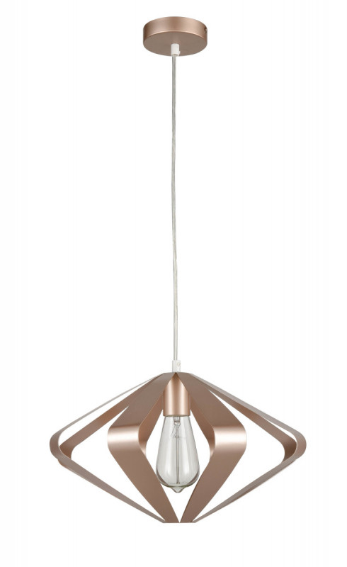 Подвесной светильник  38*152 см, 1*E27 розовое золото Vele Luce Ophir VL5324P11