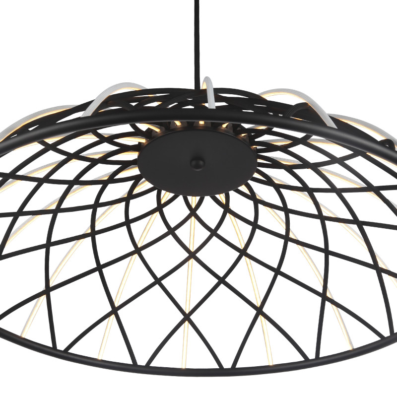 Подвесной светильник 61*200 см, LED, 20W,  3000К, ST-Luce BOUND SL6016.403.01 черный