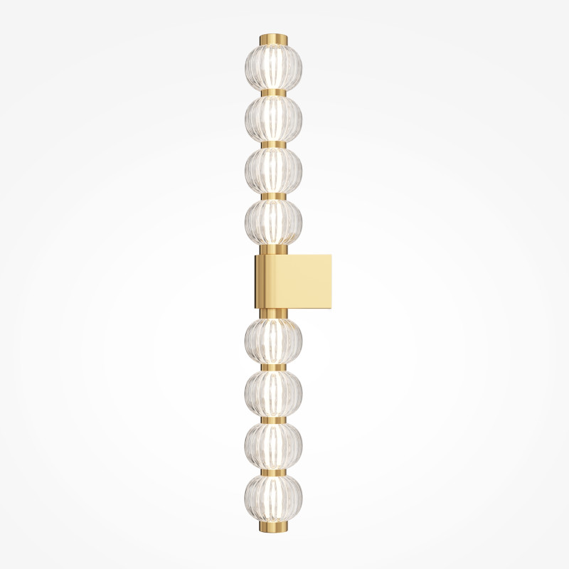 Бра 13,5*9*76 см, LED, 19W, 3000К, Maytoni Amulet MOD555WL-L13G3K золотой