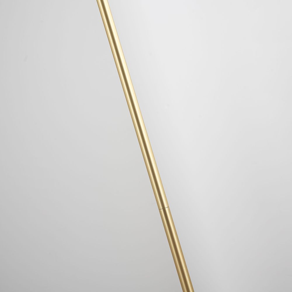 Торшер BOLIA LEAVES Brass 169*98*169 см, 1*LED*4W, ImperiumLoft 41.212, Белый, Золотистый