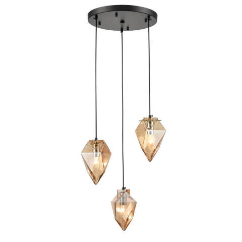 Подвесной светильник  32*140 см, 3*E14 черный Vele Luce Cassiopea VL1154P03