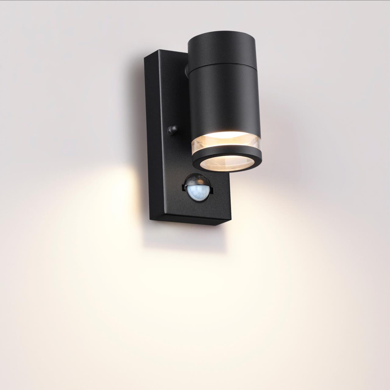 Светильник 15 см, Odeon Light MOTTO 6605/1W, черный
