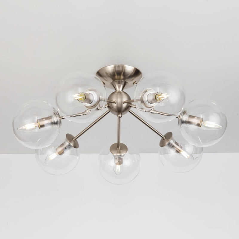 Люстра Citilux CL102171 Томми, никель, диаметр 54 см