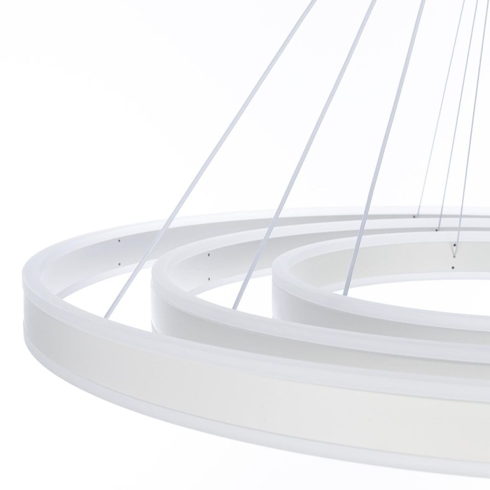 Люстра 80*120 см LED*195 W, 3000 / 5500 К Citilux Дуэт Белый CL719680