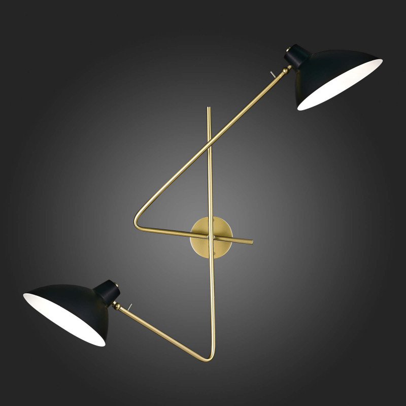 Бра ST LUCE JARRO SL1803.201.02 Золотистый/Черный