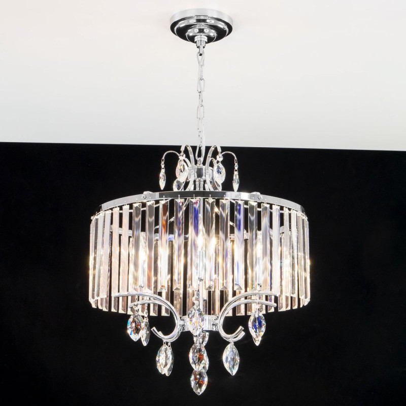 Люстра 48 см Citilux Инга CL335161 хром