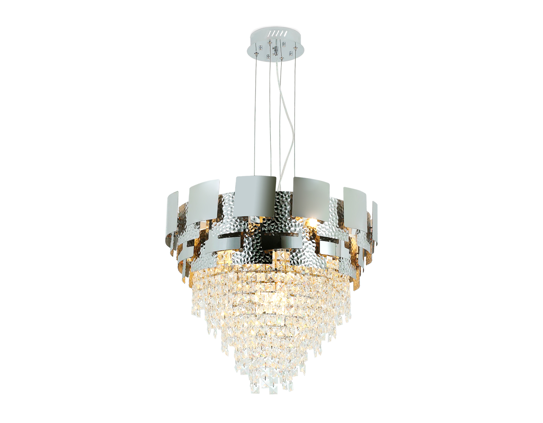 Люстра подвесная 60*52*84 см, E14 W, К, серебро Ambrella Traditional Traditional TR5242