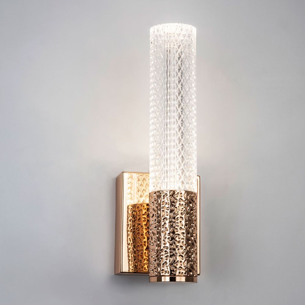 Настенный светильник 8x10xсм, LED, 3Вт, 4000K, Modelux ML.3310.01 GD Золото