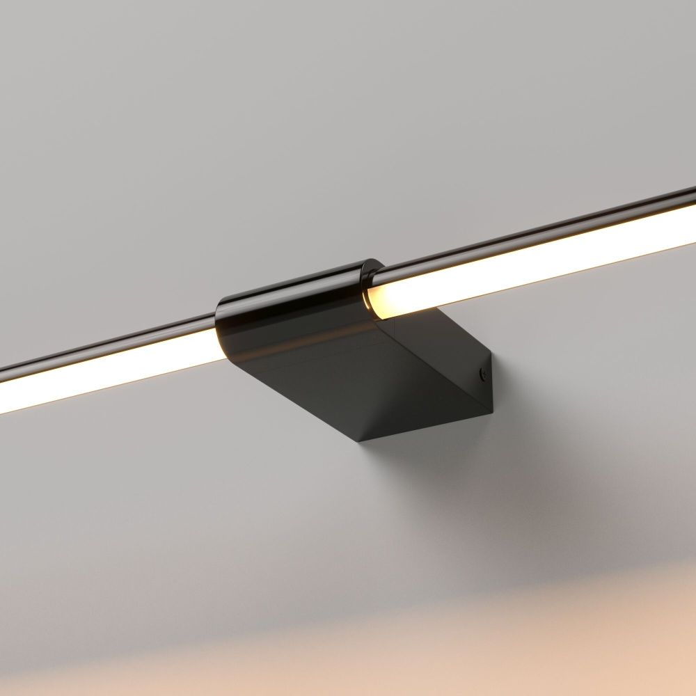 Светильник настенный светодиодный 60 см, 12W, 3000K, Elektrostandard Luar 40125/LED, черный жемчуг 