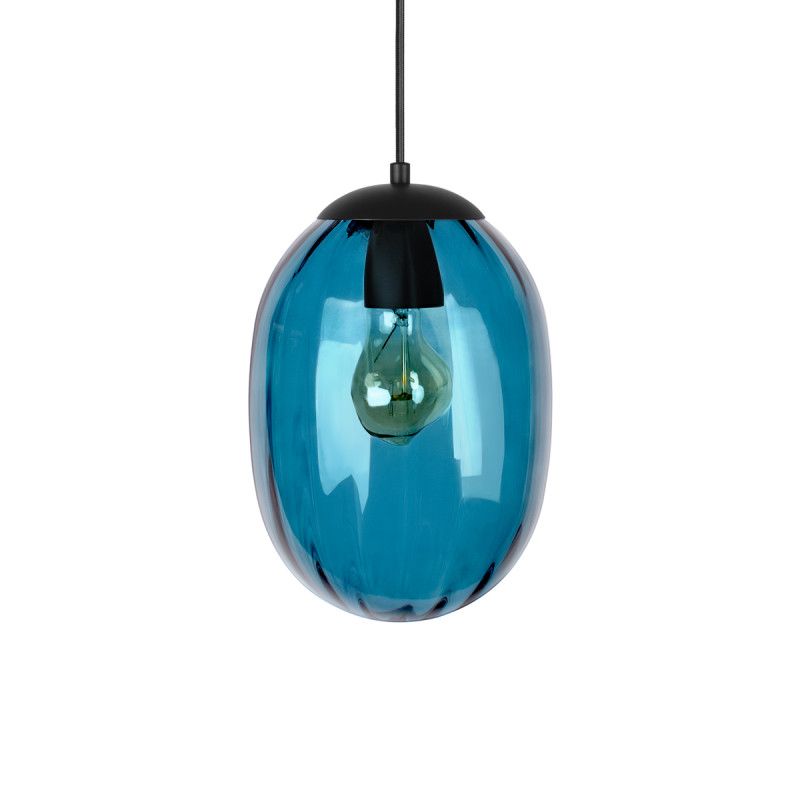 Подвесной светильник *18*-27,5 см, 1*E27*40W, LOFT IT Bubble 10427 Blue, черный