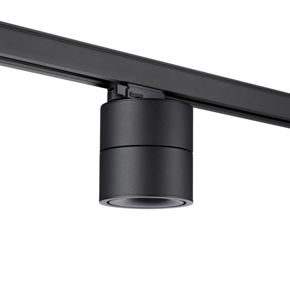 Светодиодный светильник 10 см, 15W, 4000K, Novotech Groda 358779, черный