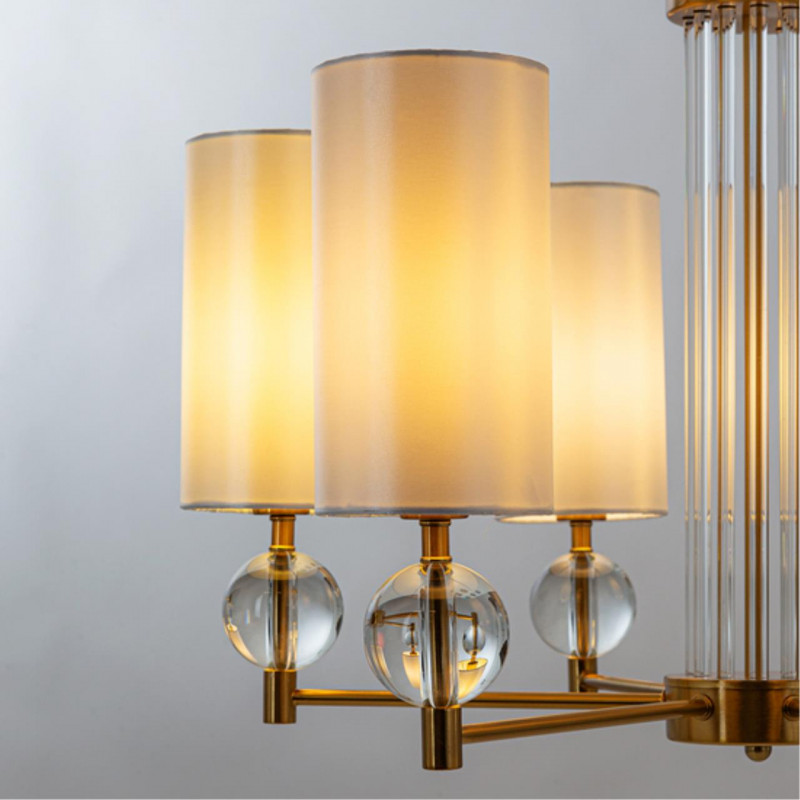 Светильник 65 см, Arte Lamp MATAR A4027LM-6PB, латунь