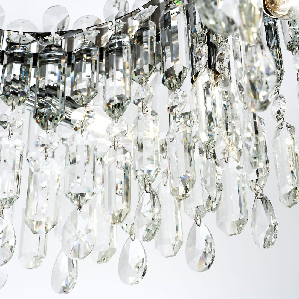 Подвесная люстра 50 см MODELUX ML.837.10 CR хром