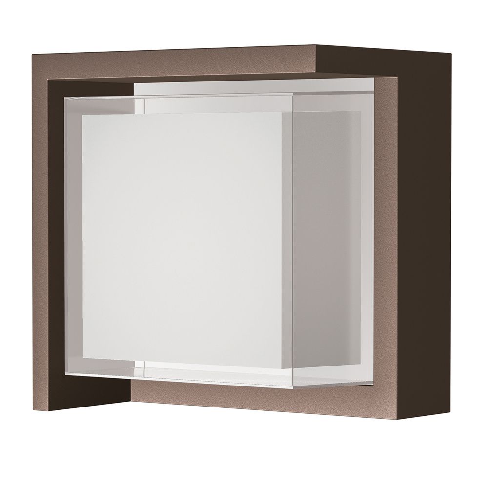 Уличный светильник 16*10*16-16 см, вр  см, *LED*15W, 2700-4000K, Mantra Creek MAN8865, коричневый