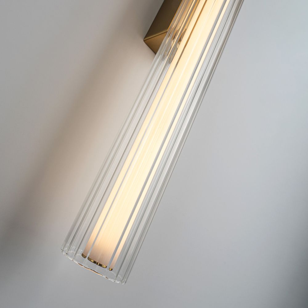 Бра *9*-62 см, *LED*13W, 4200K, Modelux  ML.717.600 BS, Латунь