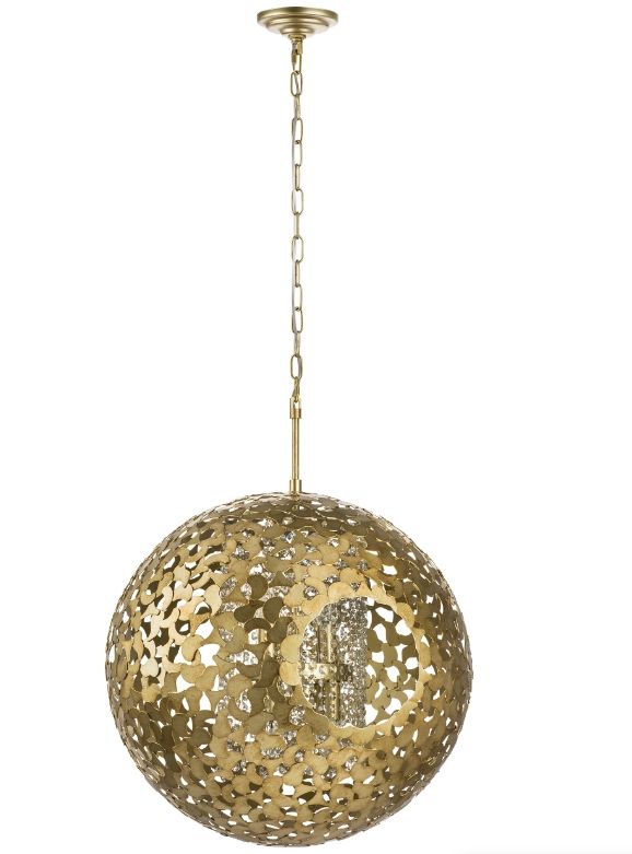 Светильник подвесной Light Star Verona 727081, диаметр 60 см, золото