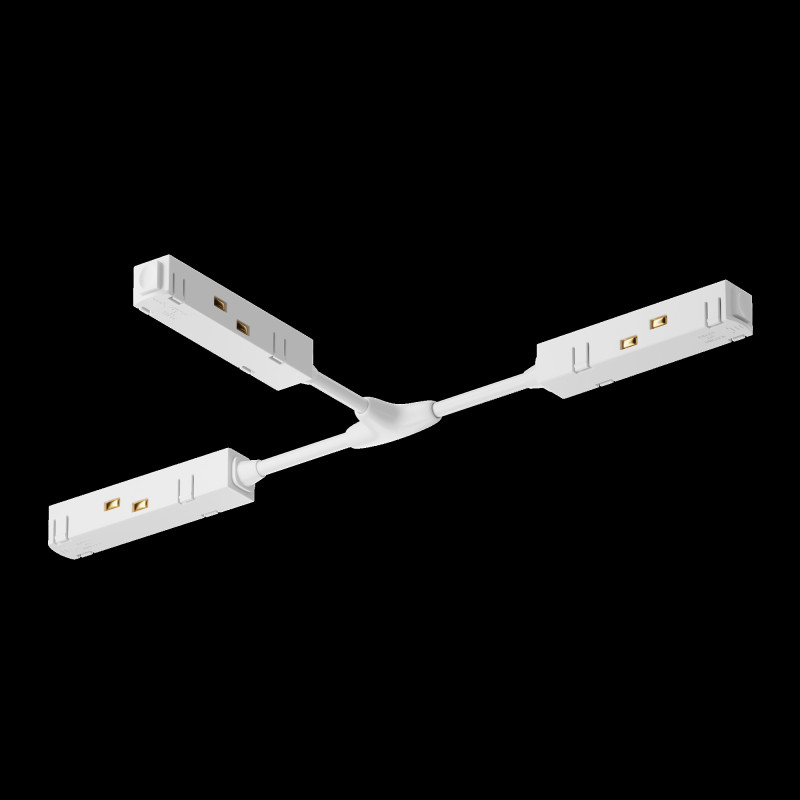 Коннектор питания Т-образный Maytoni Technical Magnetic track system Gravity TRA004CWT-22W белый