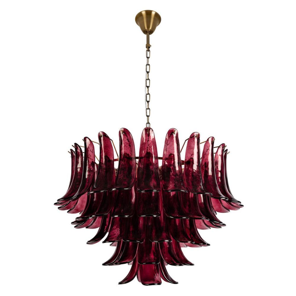 Подвесная люстра 80 см, Loft IT Lilou 10600/800 Burgundy, бронза