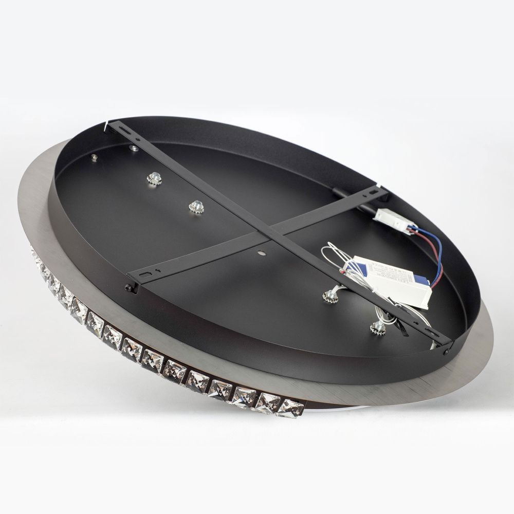 Люстра потолочная *54*13-13 см, 1*LED*40W, 4000K, Lussole Hardin LSP-7436, черный
