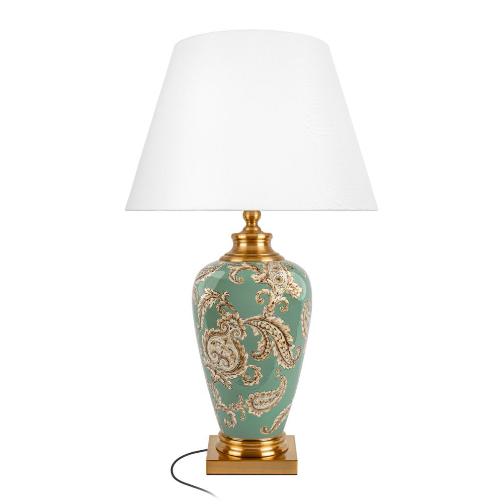 Настольная лампа 70 см, Loft IT Delphinium 10386T, бронза