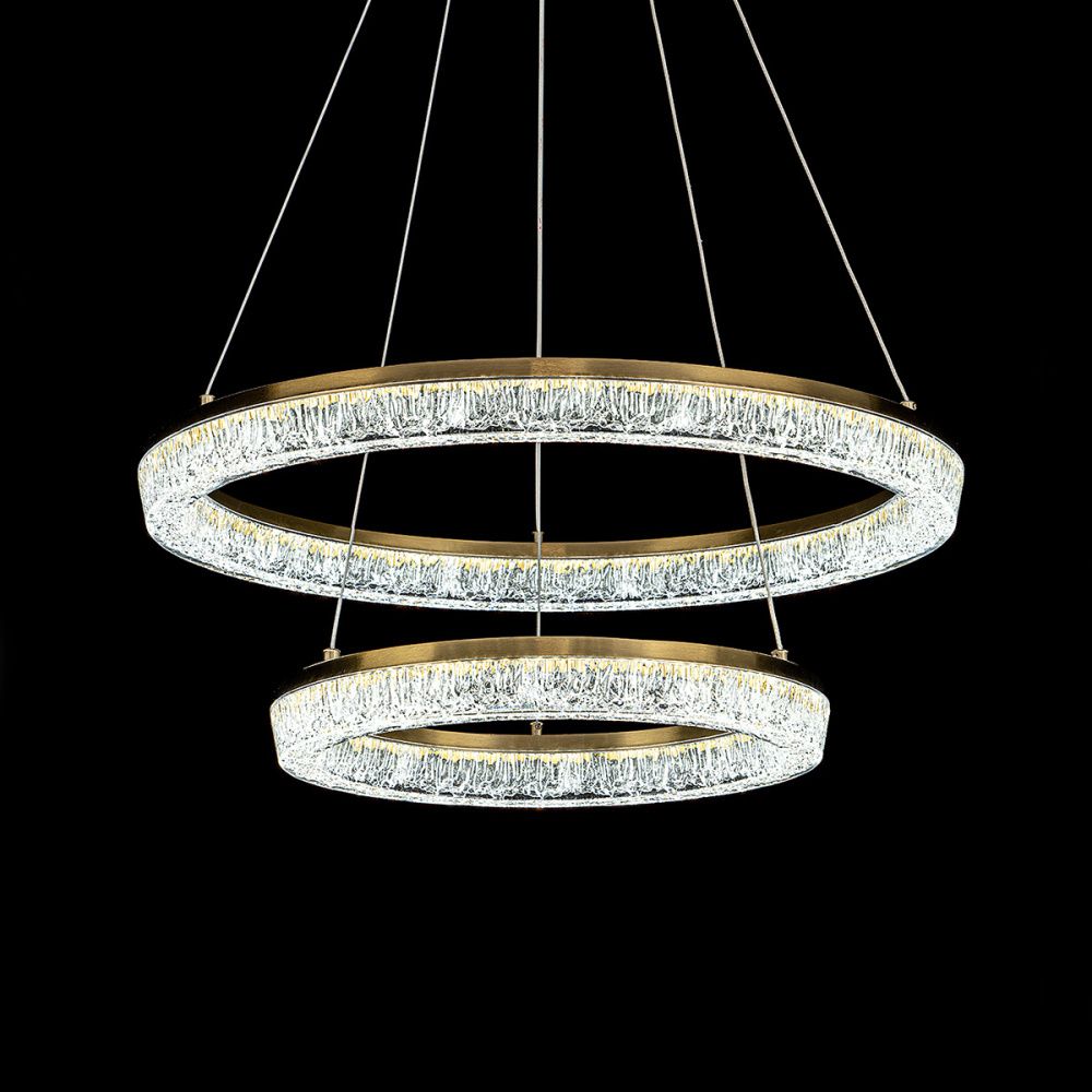 Светильник 40 см, *LED*115W, 3000-6000K, Modestyle  MS.9026.600.400  BS, Латунь