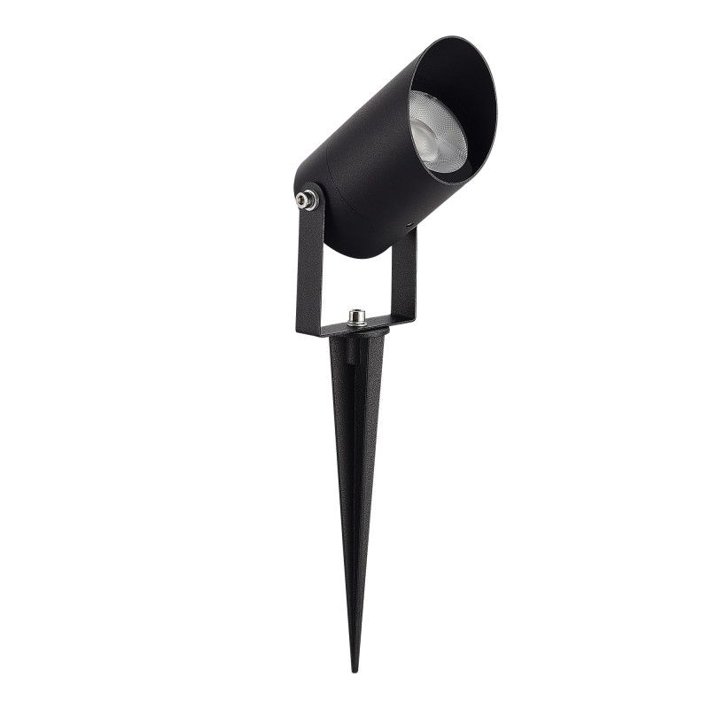 Грунтовый светильник *7,5*26,4 см, *LED*6W, 3000K, ST-Luce YARDO SL9014.405.01, черный