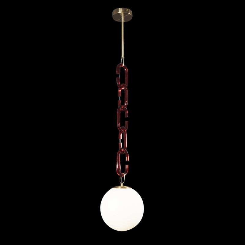 Светильник 20 см, Loft It 10128P Red, золото