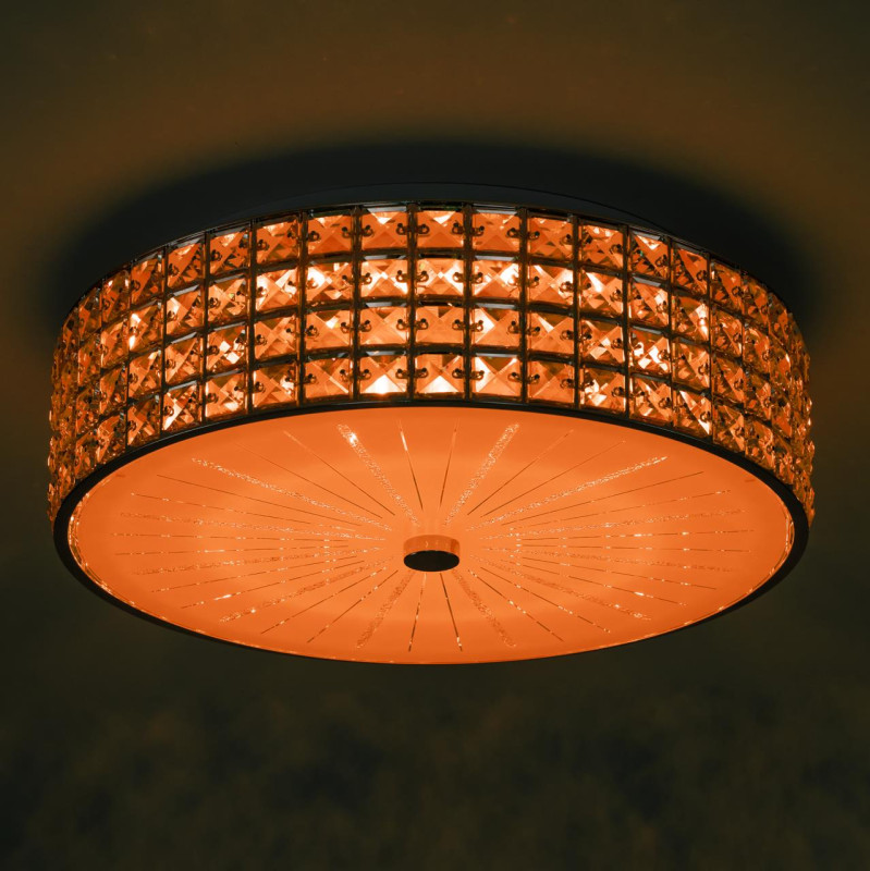 Светильник 41 см, 68W, 3000-5500K, Citilux Портал CL32415G1 LED RGB, хром
