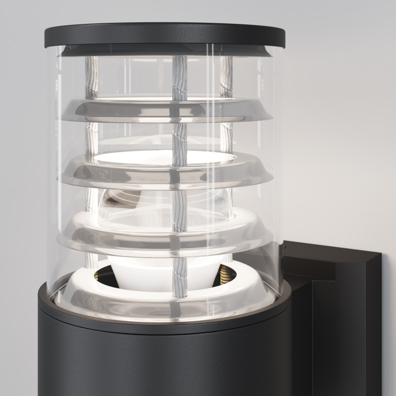 Уличный настенный фонарь Maytoni Bronx O576WL-02B, черный