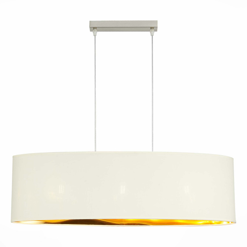 Светильник подвесной 75*22 см, 120W,  EVOLUCE  BRESCIA SLE300563-03  Никель