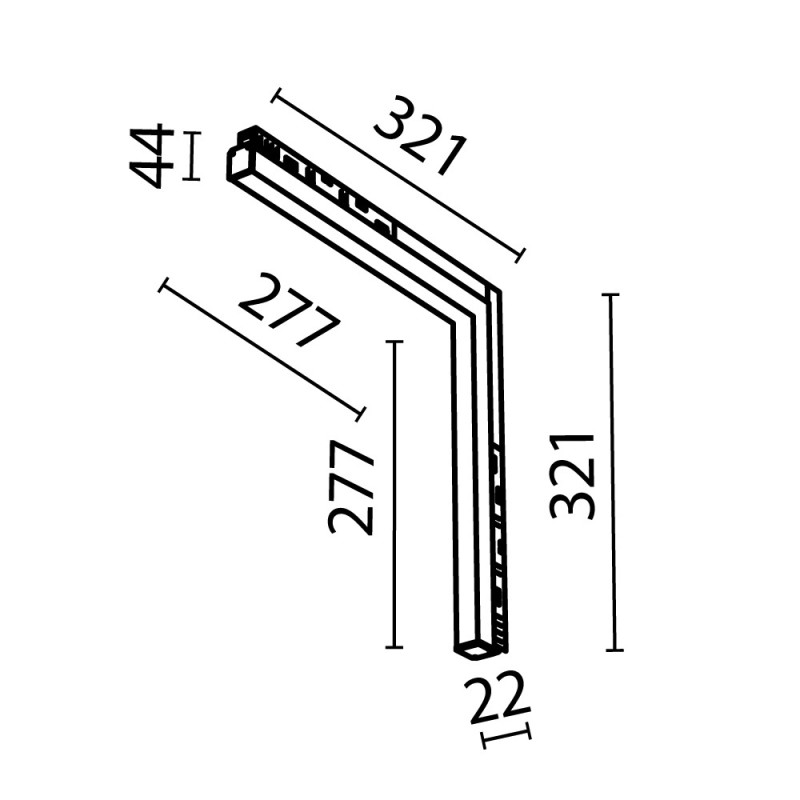 Трековый светильник Basis Exility 3000-6000K 24Вт 120° Dim Smart 31,2*31,2*4,4 см, LED*24W TR102-24W-DS-W Maytoni, Белый