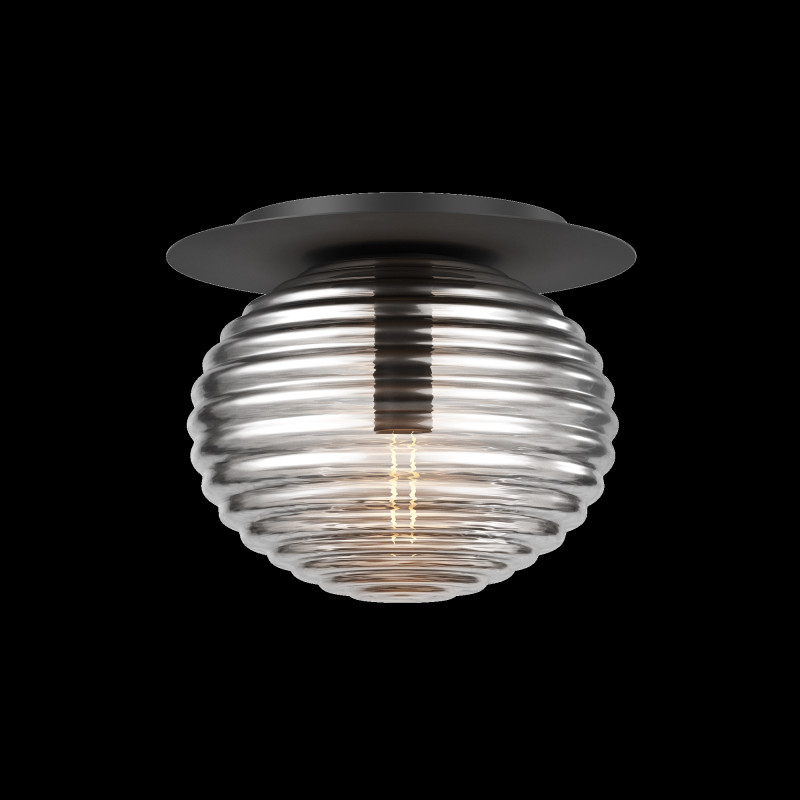 Накладной светильник 35*35*28 см, 1*E27, 60W, Maytoni Reels MOD268CL-01B черный