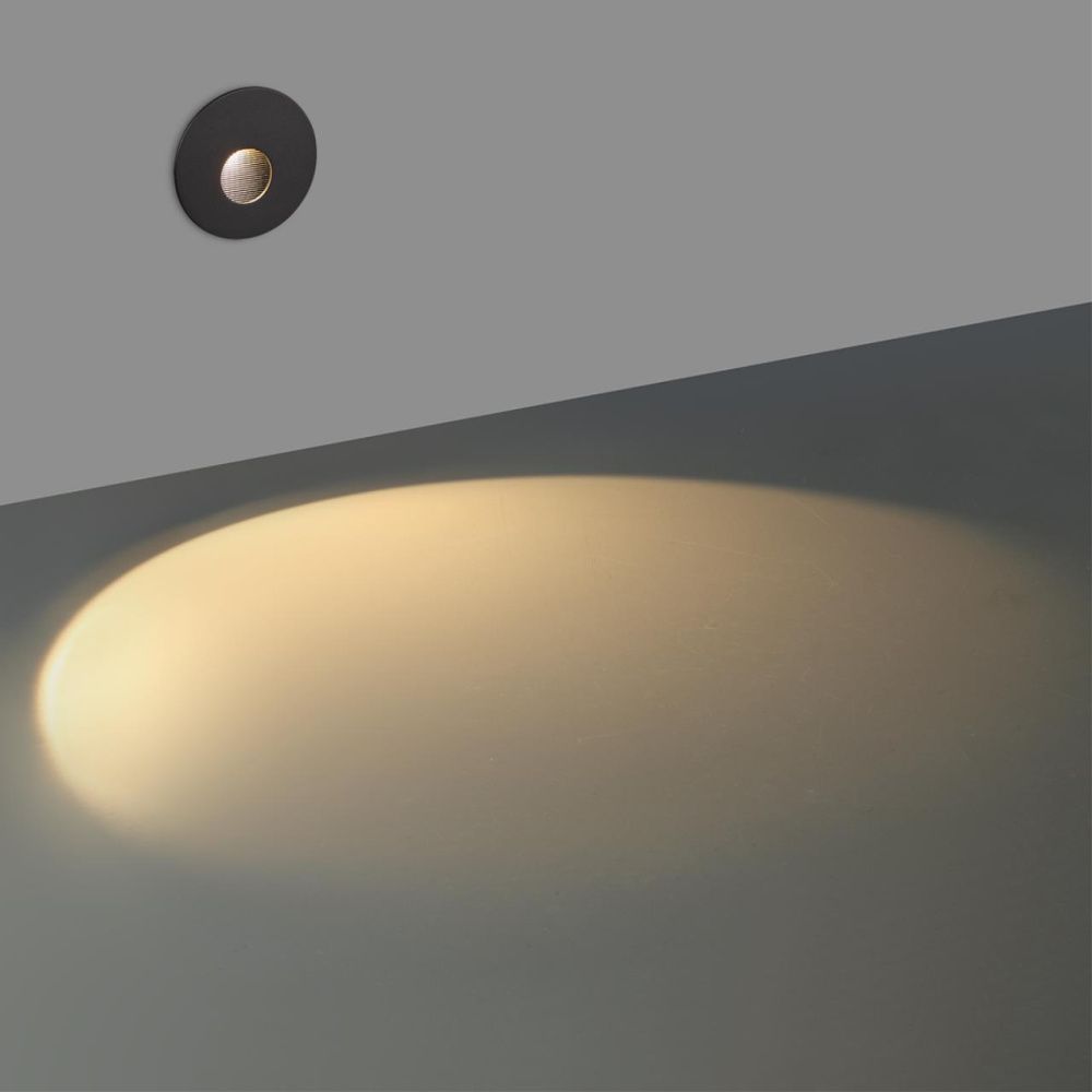 Подсветка лестницы 1*LED*3W, 2700K, Odeon Light ESCALA HIGHTECH 7165/3WL, черный